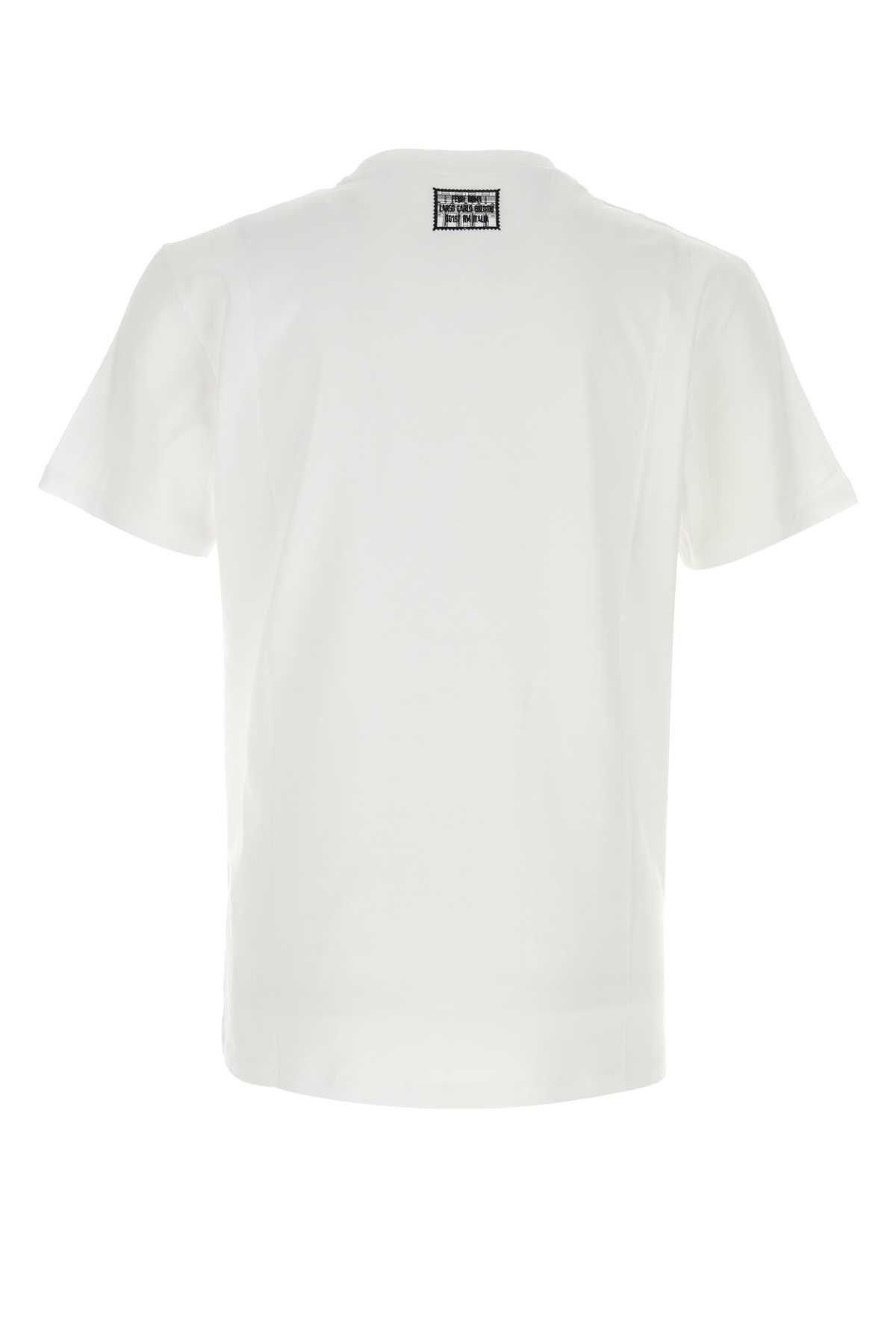 Fendi White Cotton T-Shirt Size US XL / EU 56 / 4 - 2 Thumbnail