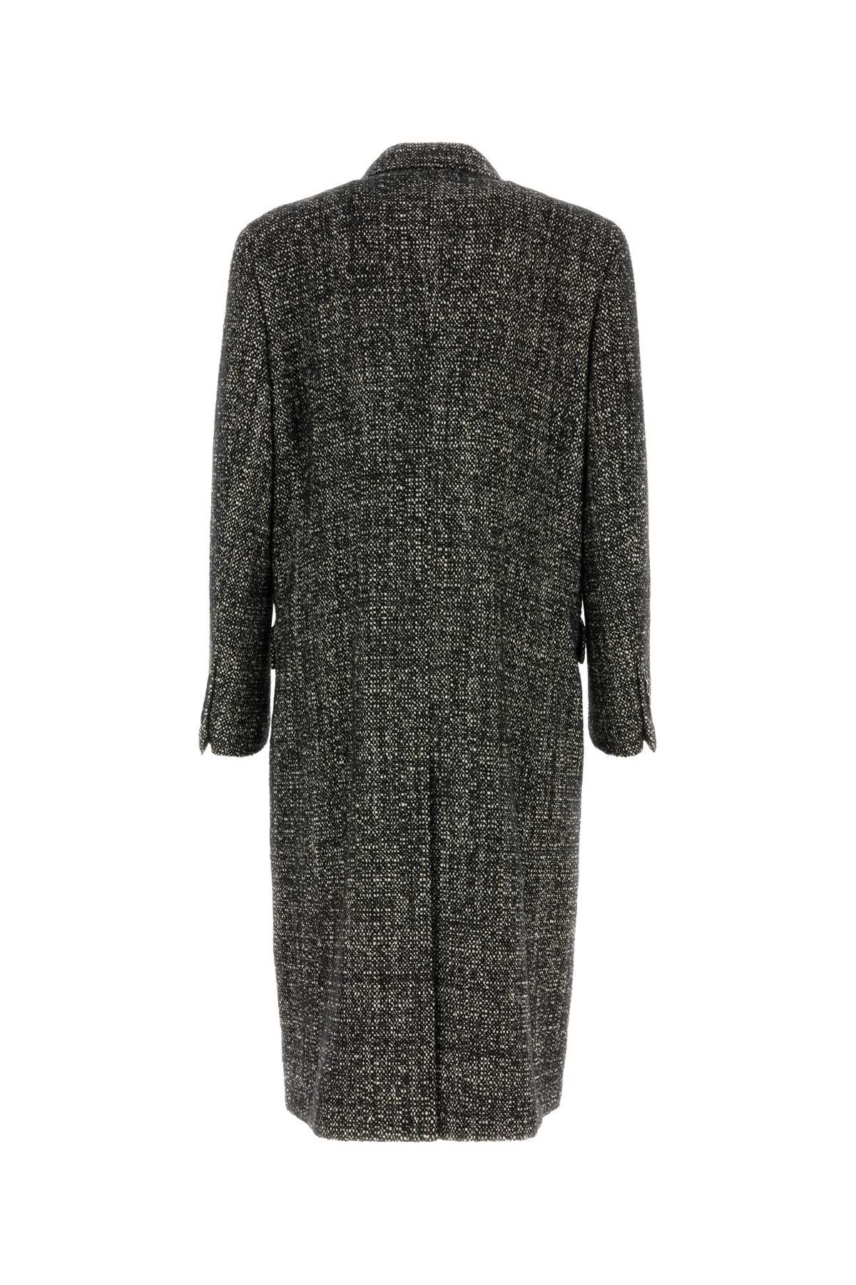 Dolce & Gabbana Two-Tone Wool Blend Coat Size US L / EU 52-54 / 3 - 2 Thumbnail