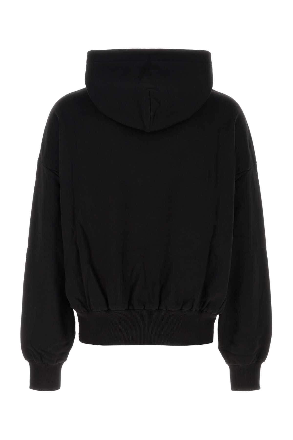 Dolce & Gabbana Black Cotton Sweatshirt Size US S / EU 44-46 / 1 - 2 Thumbnail