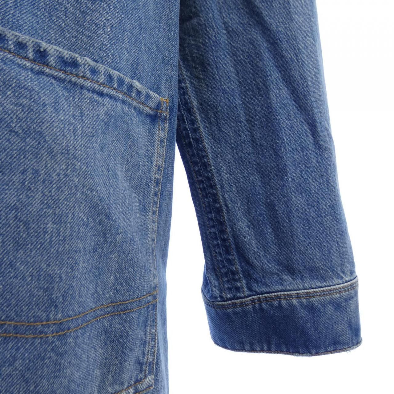 Fendi Fendi Fendi FW1225 AN4W Denim Jacket Denim Outerwear FW1225AN4W DUTY FREE for USA Size ONE SIZE - 6 Thumbnail