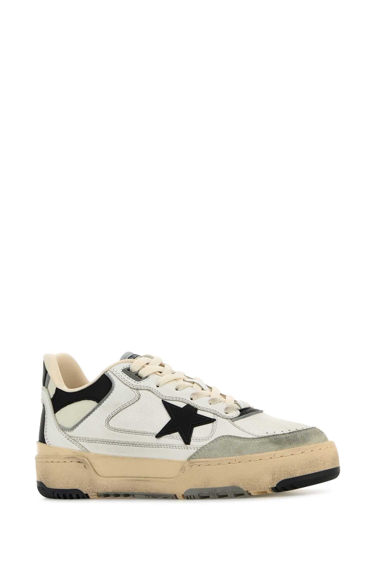 Golden Goose Multicolor Leather Forty2 Sneakers Size US 12 / EU 45 - 2 Thumbnail