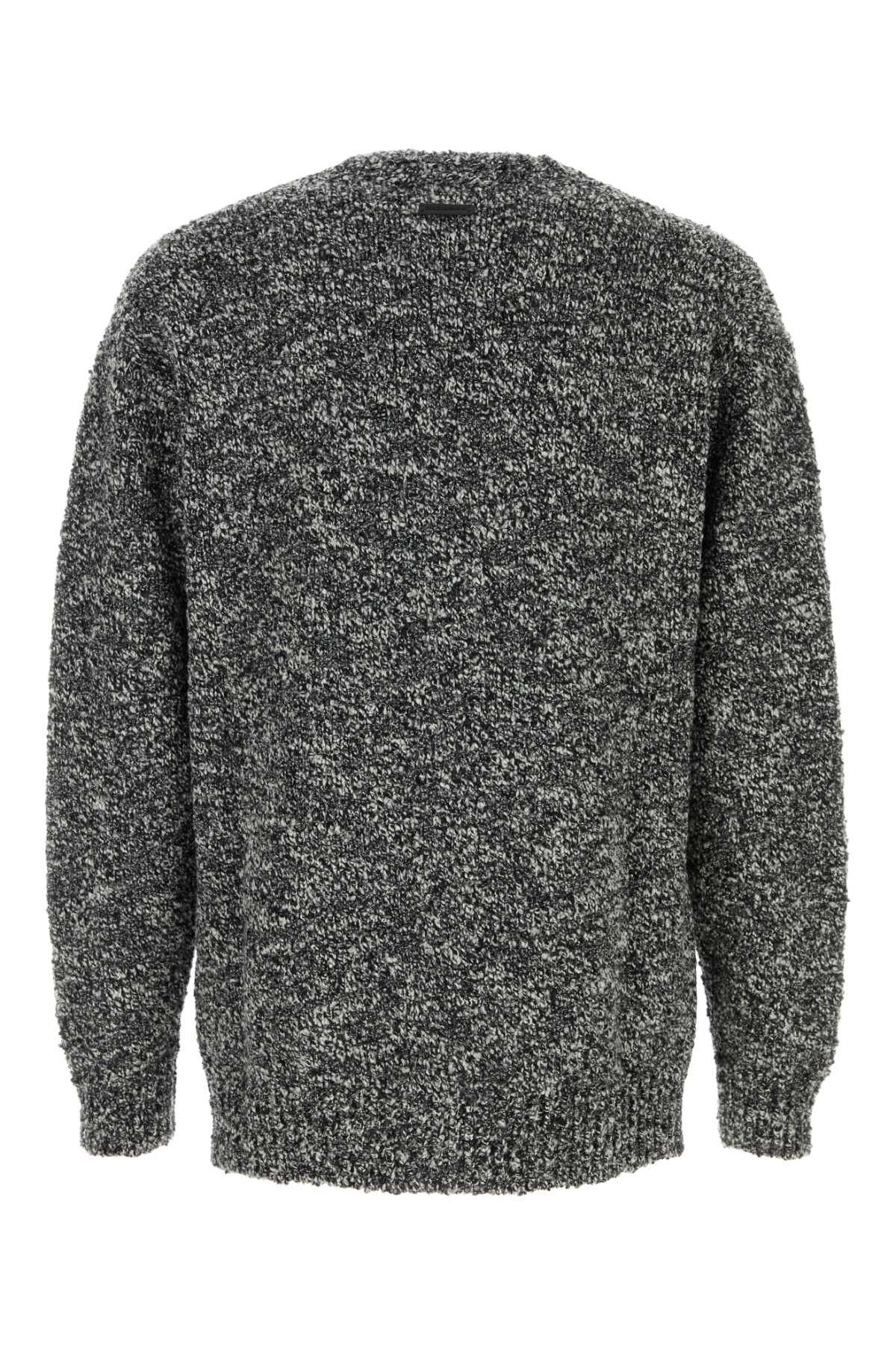 Dolce & Gabbana Two-Tone Wool Blend Cardigan Size US L / EU 52-54 / 3 - 2 Thumbnail