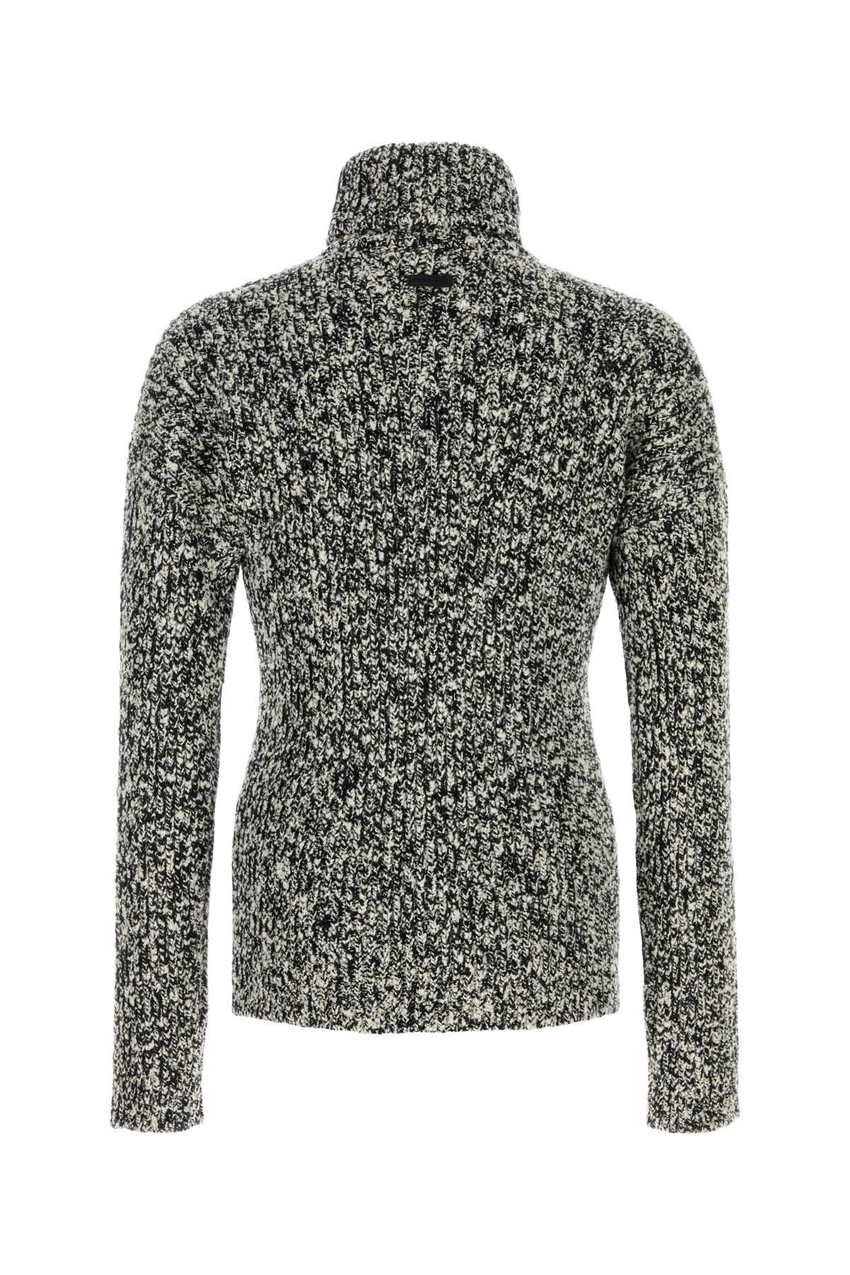 Dolce & Gabbana Two-Tone Wool Blend Sweater Size US M / EU 48-50 / 2 - 2 Thumbnail