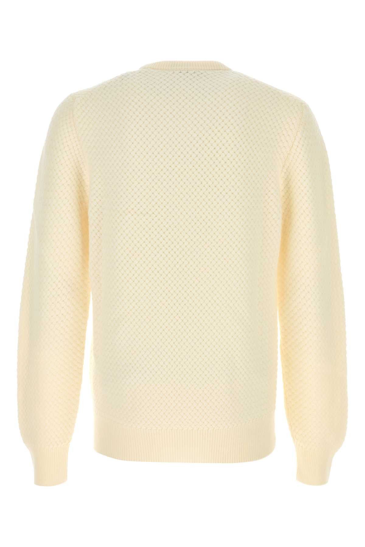Dolce & Gabbana Ivory Wool Sweater Size US XL / EU 56 / 4 - 2 Thumbnail