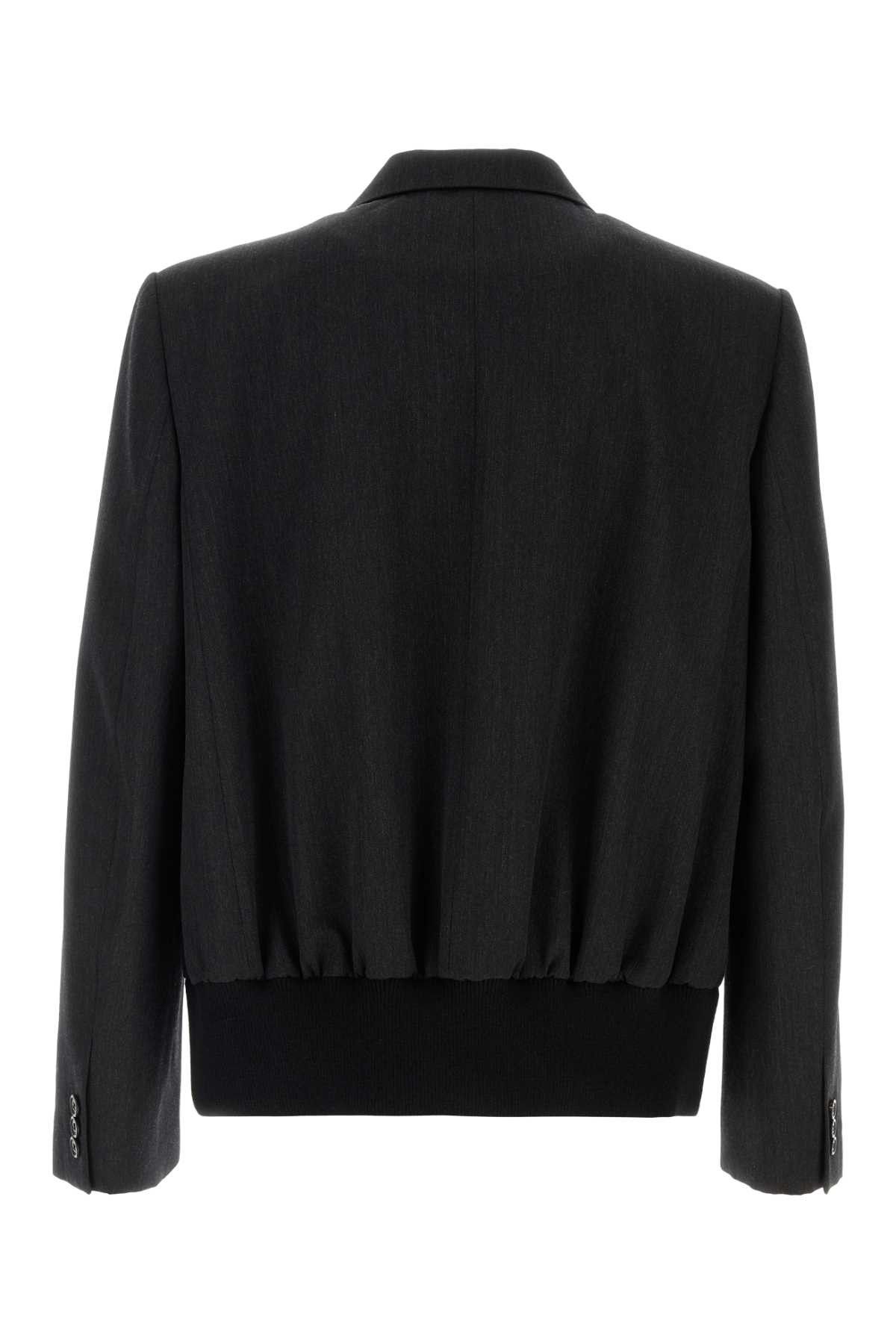 Loewe Charcoal Wool Blazer Size US L / EU 52-54 / 3 - 2 Thumbnail