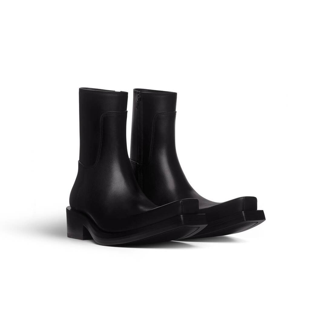 Balenciaga black leather santiago ankle boots - EU Size US 8 / EU 41 - 2 Thumbnail