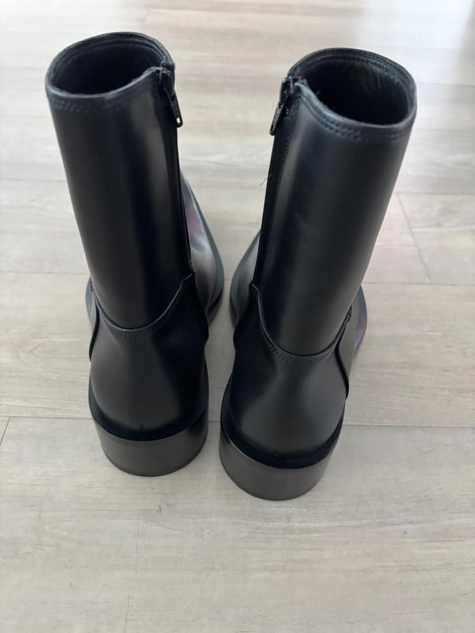 Balenciaga black leather santiago ankle boots - EU Size US 8 / EU 41 - 5 Thumbnail