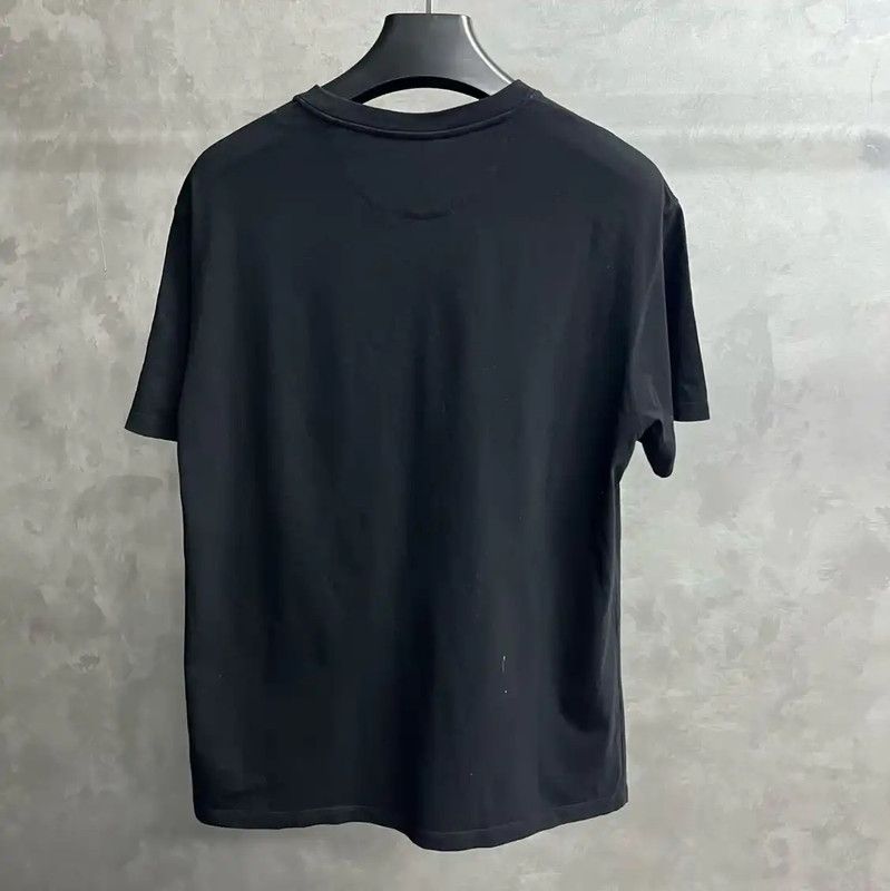 Valentino Valentino Black Cotton T-Shirt for Women 0089 Size S / US 4 / IT 40 - 5 Thumbnail