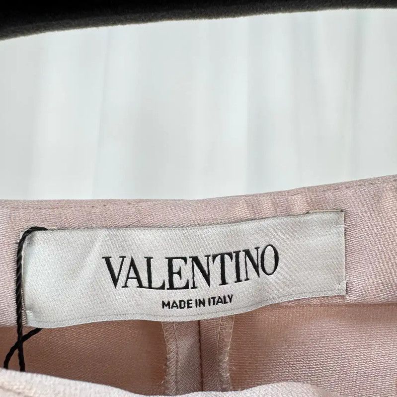Valentino Valentino Summer Lilac Silk Logo Women’s Shorts 0089 Size 30" / US 8 / IT 44 - 5 Thumbnail