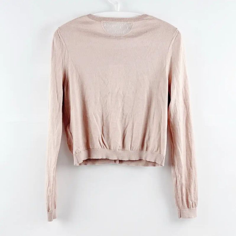 Valentino Valentino Women's Lilac Cardigan Sweater 0089 Size M / US 6-8 / IT 42-44 - 2 Thumbnail