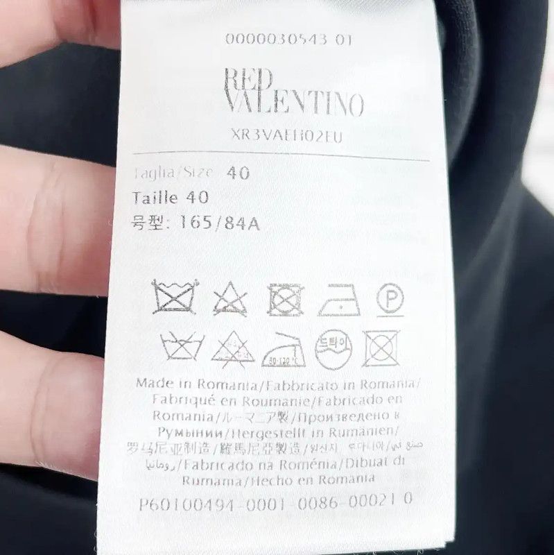 Valentino Valentino Black Sleeveless Dress 0089 Size ONE SIZE - 4 Thumbnail
