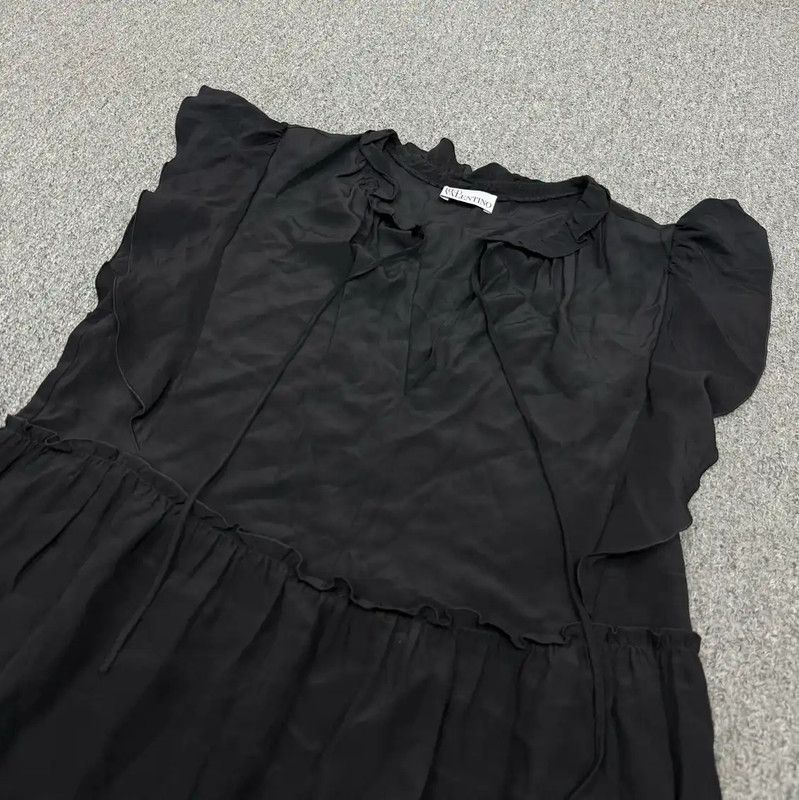 Valentino Valentino Black Polyester Women's Dress 0089 Size S / US 4 / IT 40 - 3 Thumbnail