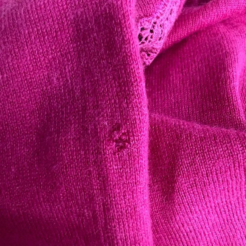 Valentino Valentino Pink Cotton Women's Cardigan 0089 Size S / US 4 / IT 40 - 8 Thumbnail