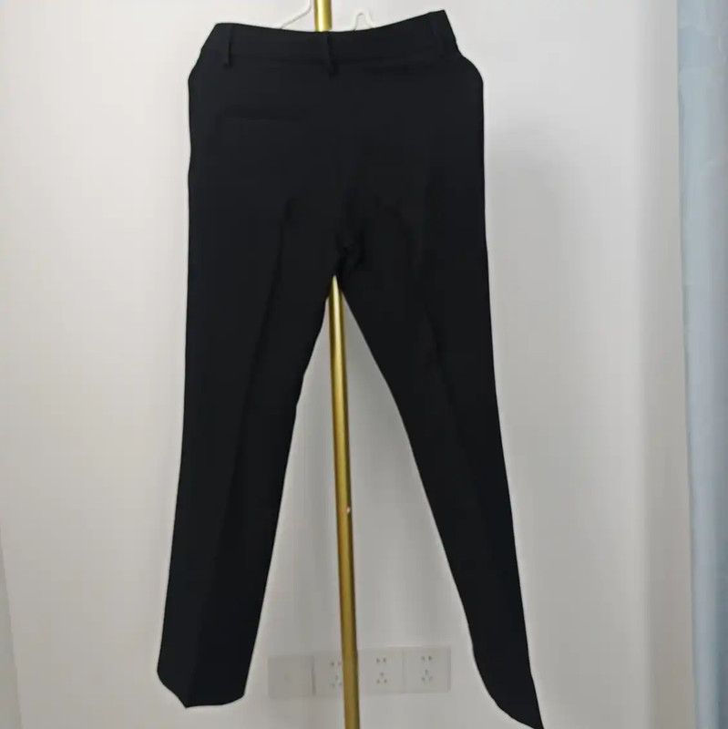 Valentino Valentino Black Wool Casual Pants for Women 0089 Size 23" - 5 Thumbnail