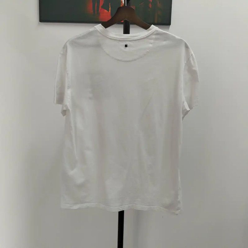 Valentino Valentino Summer White Cotton T-Shirt 0089 Size S / US 4 / IT 40 - 2 Thumbnail