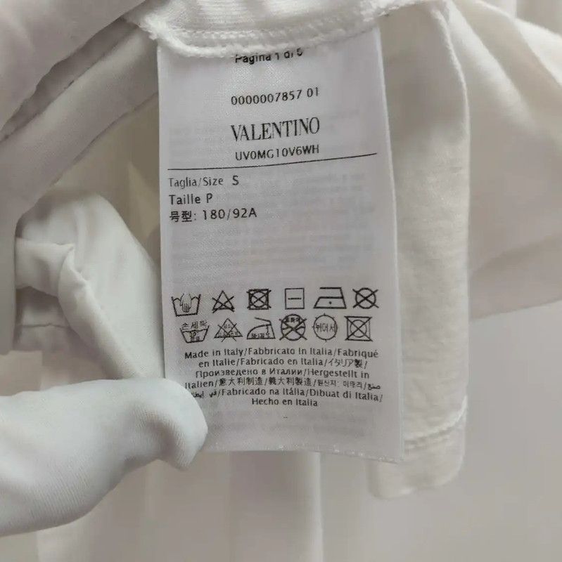 Valentino Valentino Summer White Cotton T-Shirt 0089 Size S / US 4 / IT 40 - 4 Thumbnail