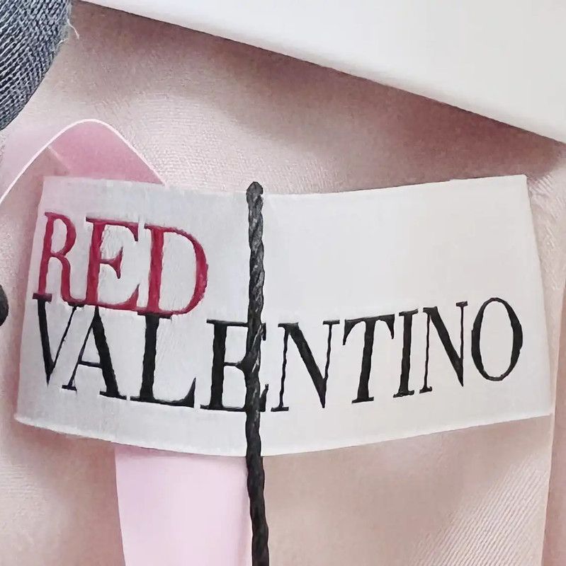 Valentino Valentino Pink Sleeveless Dress with Collar 0089 Size ONE SIZE - 3 Thumbnail