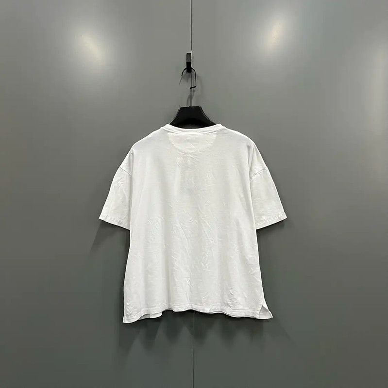 Valentino Valentino Short Sleeve Cotton T-Shirt for Women 0089 Size M / US 6-8 / IT 42-44 - 2 Thumbnail