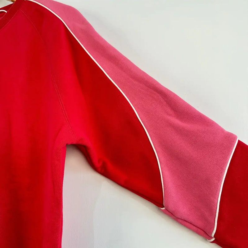 Valentino Valentino Red Cotton Women's Sweatshirt 0089 Size XS / US 0-2 / IT 36-38 - 5 Thumbnail