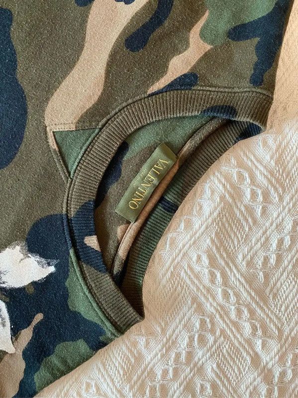 Valentino Valentino Green Camouflage Long Sleeve Sweatshirt 0089 Size S / US 4 / IT 40 - 6 Thumbnail