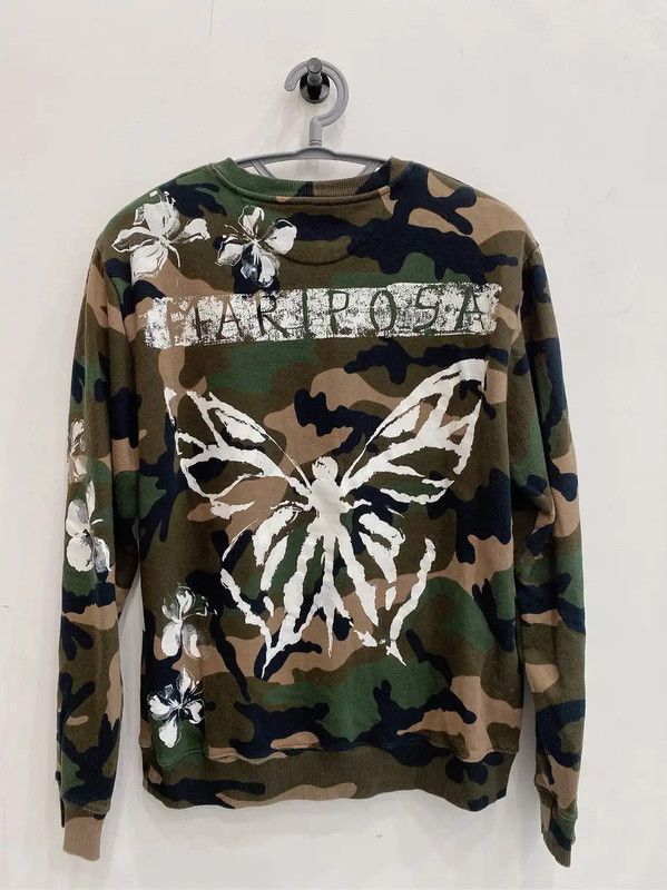 Valentino Valentino Green Camouflage Long Sleeve Sweatshirt 0089 Size S / US 4 / IT 40 - 2 Thumbnail
