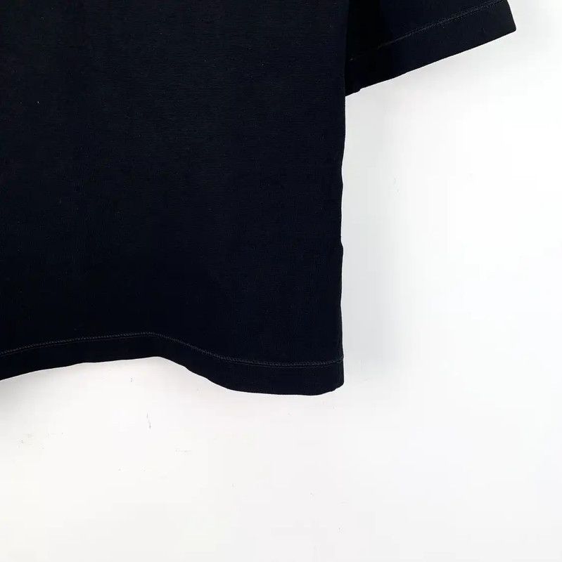 Valentino Valentino Black Short Sleeve Women's T-Shirt 0089 Size XS / US 0-2 / IT 36-38 - 4 Thumbnail