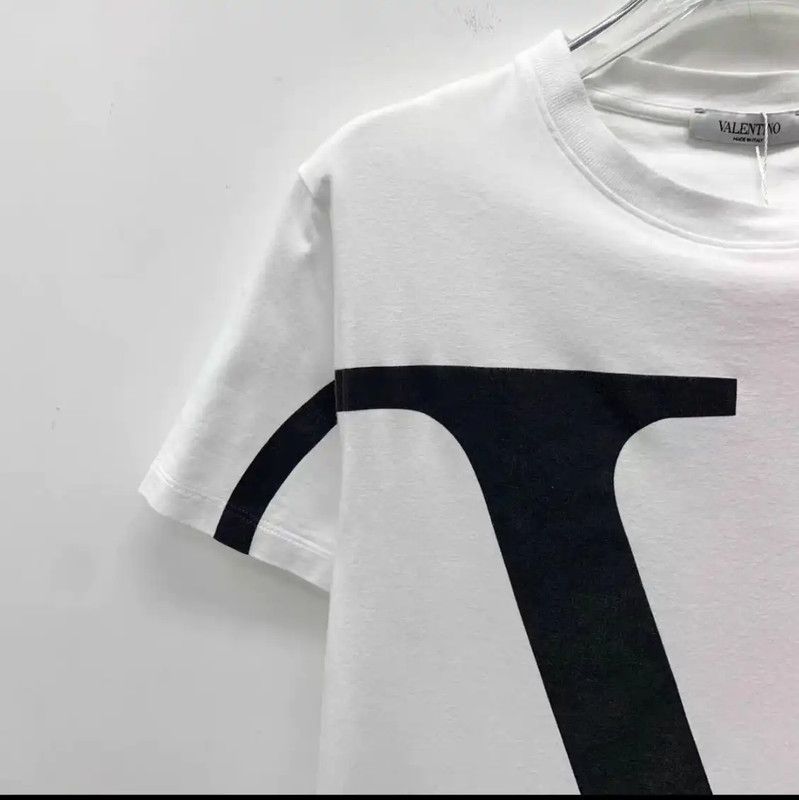 Valentino Valentino White Cotton Short Sleeve T-Shirt 0089 Size XS / US 0-2 / IT 36-38 - 3 Thumbnail
