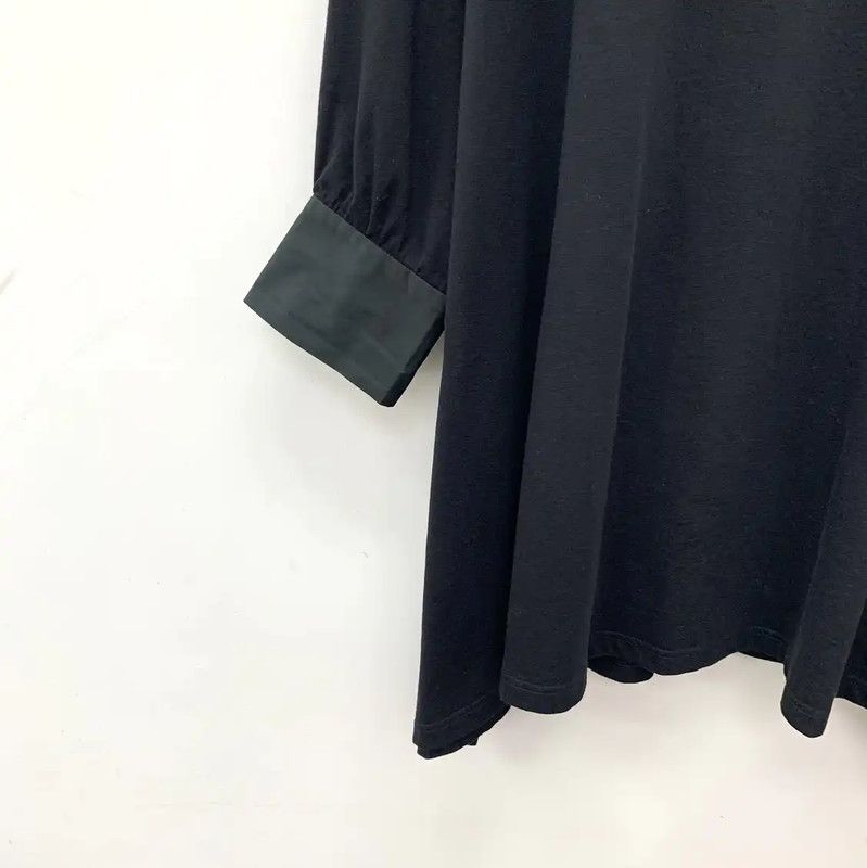 Valentino Valentino Black Cotton Dress Size S 0089 Size S / US 4 / IT 40 - 4 Thumbnail
