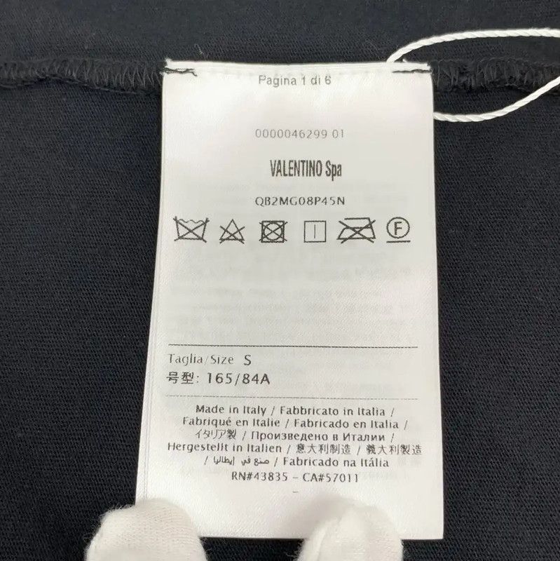 Valentino Valentino Black Cotton Dress Size S 0089 Size S / US 4 / IT 40 - 6 Thumbnail