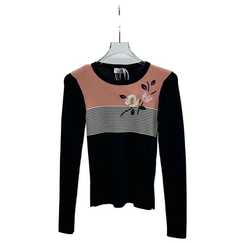 Valentino Valentino Multicolor Women's Sweatshirt 0089 Size M / US 6-8 / IT 42-44 - 3 Thumbnail