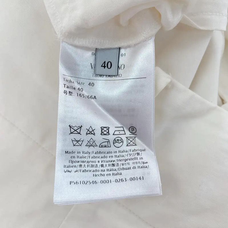 Valentino Valentino White Cotton Women's Shorts 0089 Size 30" / US 8 / IT 44 - 6 Thumbnail
