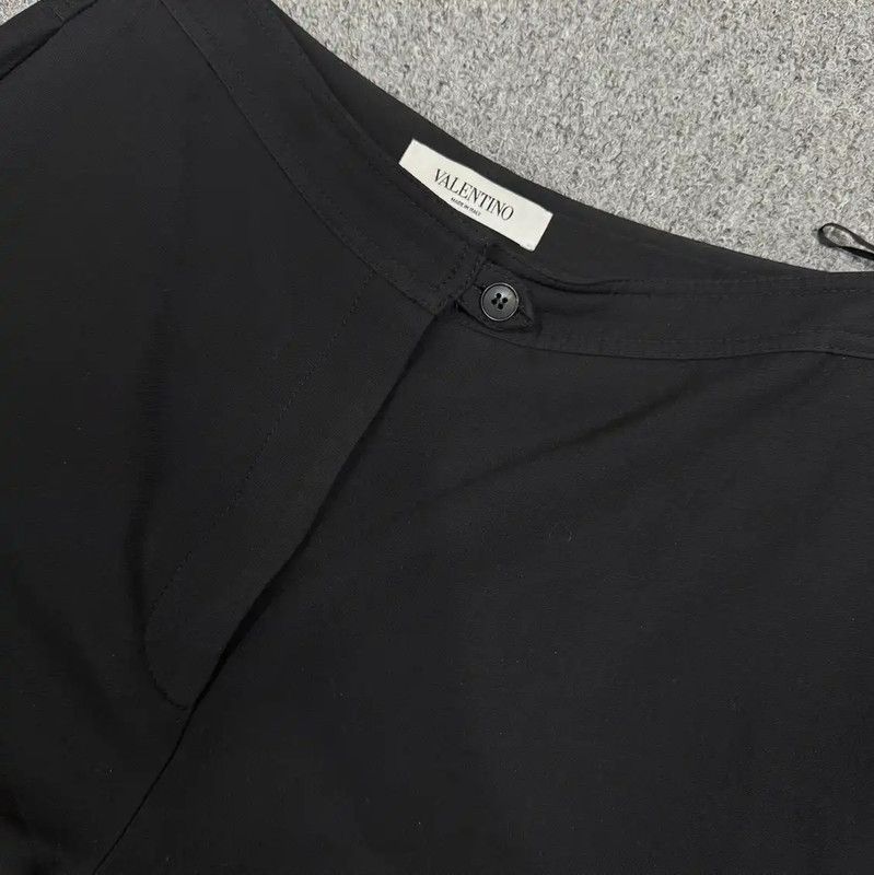Valentino Valentino Black Denim Women's Shorts 0089 Size 28" / US 6 / IT 42 - 3 Thumbnail