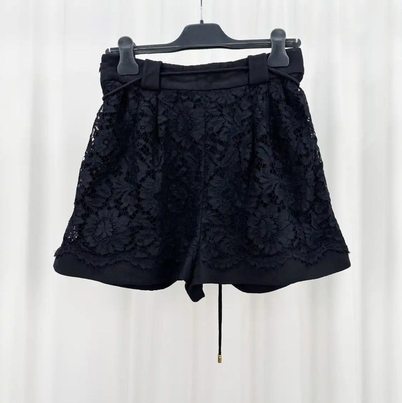 Valentino Valentino Black Cotton Blend Logo Shorts 0089 Size 42" / US 20 - 2 Thumbnail
