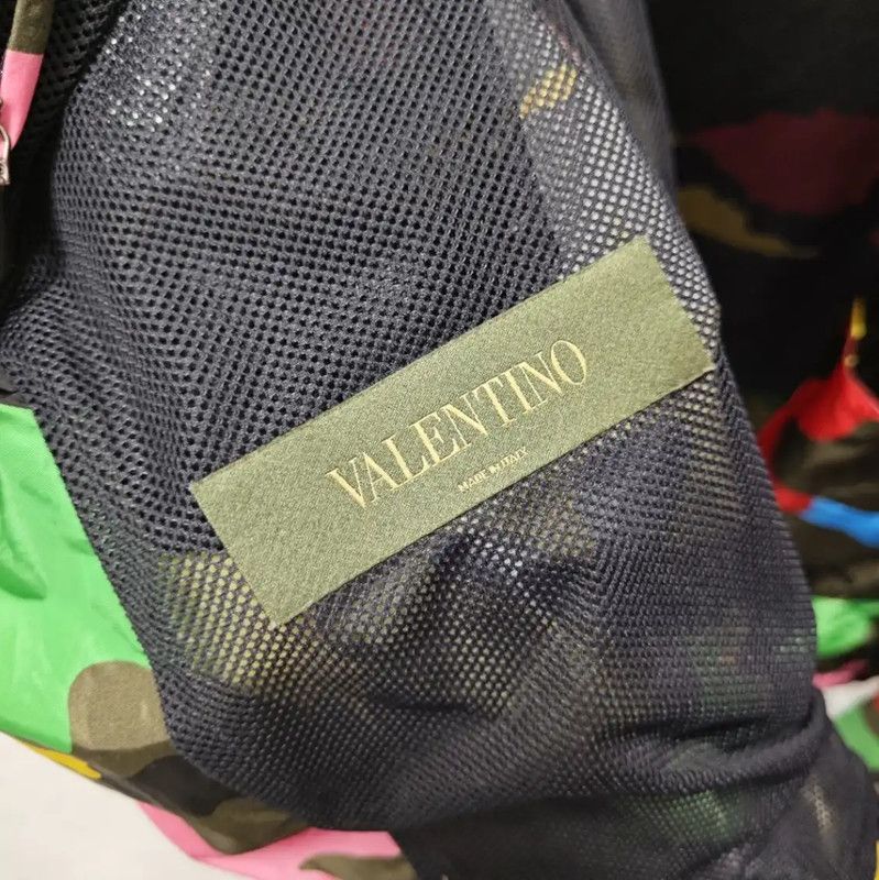 Valentino Valentino Camouflage Women's Jacket in Green 0089 Size L / US 10 / IT 46 - 3 Thumbnail