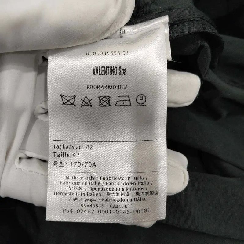 Valentino Valentino Black Pleated Skirt for Women 0089 Size 30" / US 8 / IT 44 - 5 Thumbnail