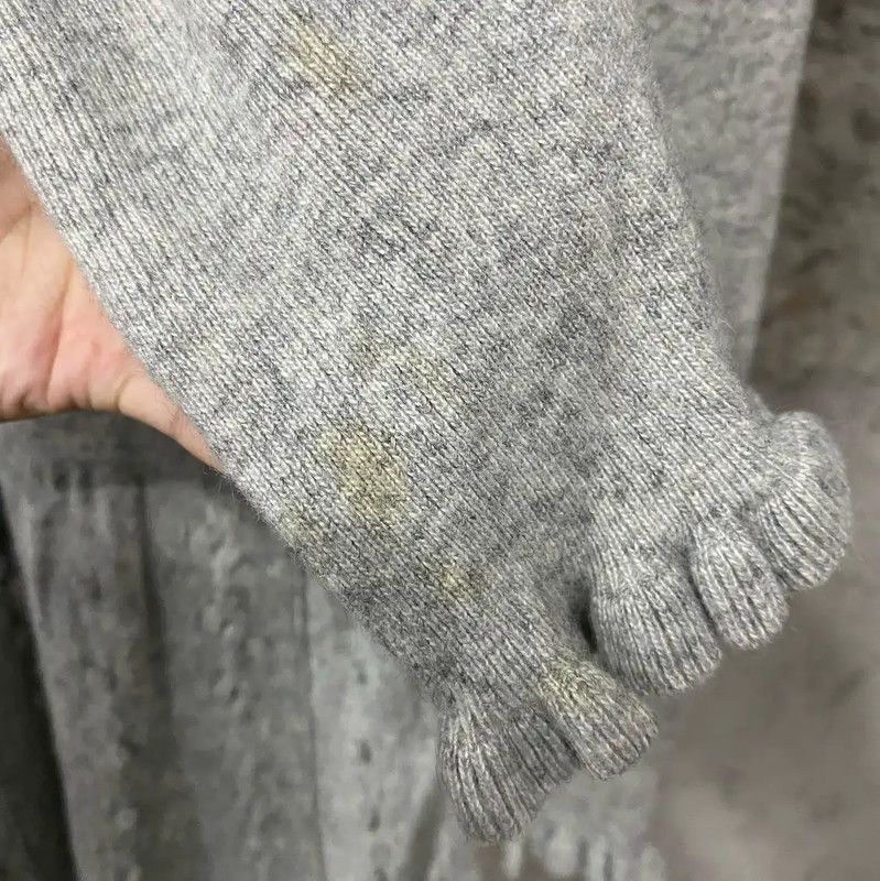 Valentino Valentino Gray Long Sleeve Dress for Women 0089 Size M / US 6-8 / IT 42-44 - 5 Thumbnail