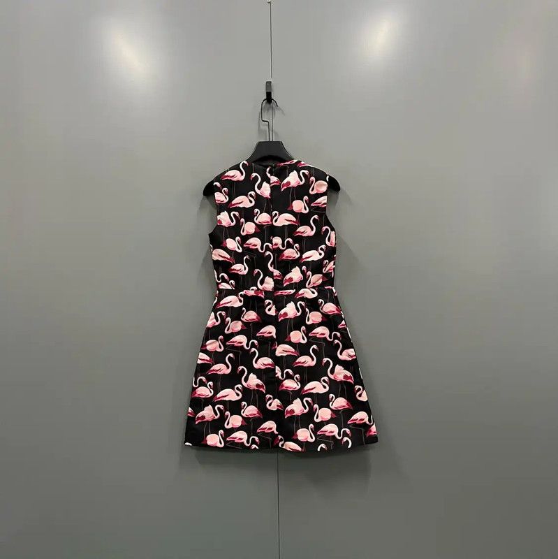Valentino Valentino Multicolor Cotton Summer Dress for Women 0089 Size XL / US 12-14 / IT 48-50 - 2 Thumbnail