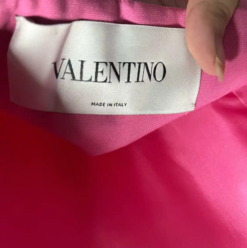 Valentino Valentino Pink Cotton Dress for Women 0089 Size M / US 6-8 / IT 42-44 - 3 Thumbnail