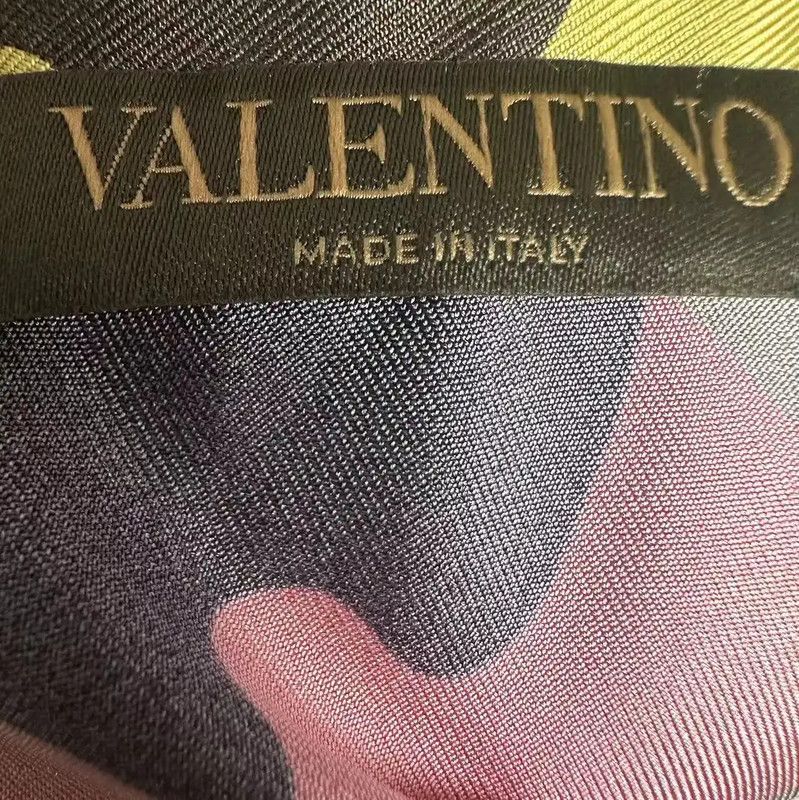 Valentino Valentino Colorful Camo Silk Summer Dress 0089 Size M / US 6-8 / IT 42-44 - 3 Thumbnail