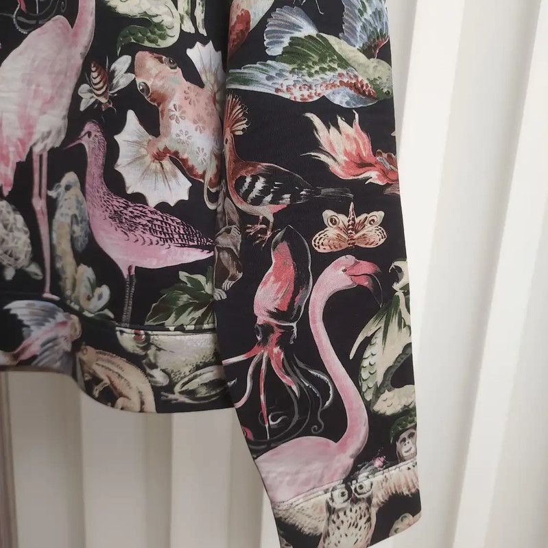 Valentino Valentino Colorful Cotton Print Long Sleeve Sweatshirt 0089 Size L / US 10 / IT 46 - 5 Thumbnail