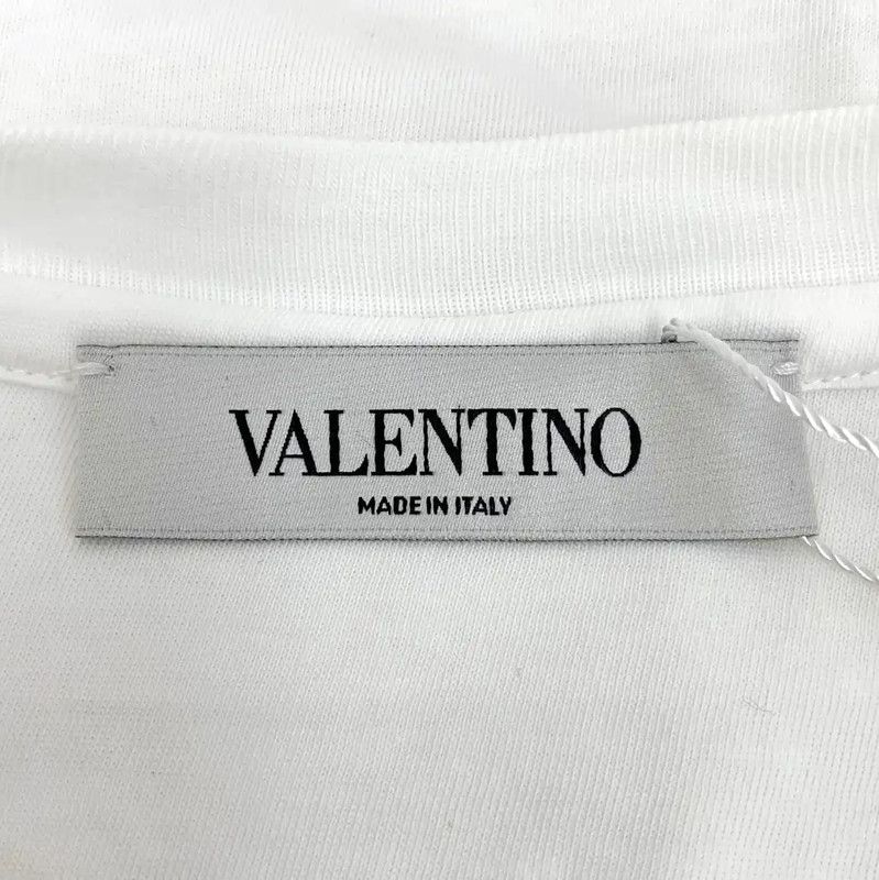Valentino Valentino Women's White Cotton T-Shirt 0089 Size XS / US 0-2 / IT 36-38 - 5 Thumbnail