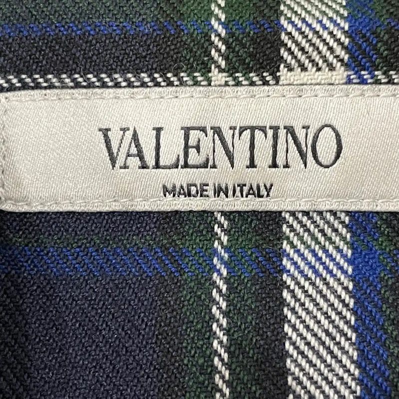 Valentino Valentino Long Sleeve Blue Cotton Shirt 0089 Size L / US 10 / IT 46 - 5 Thumbnail