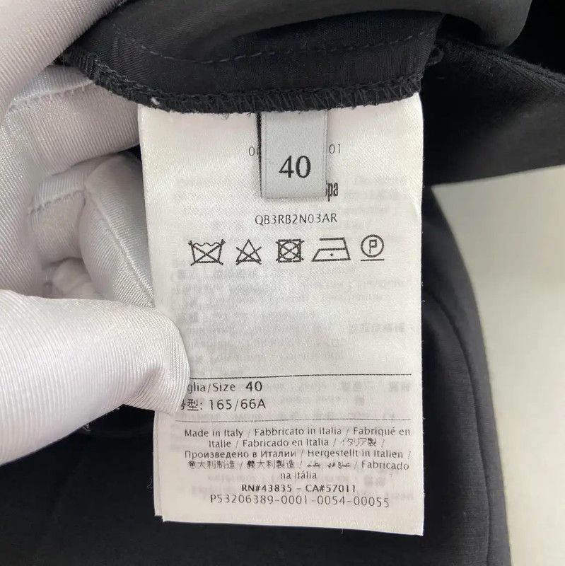 Valentino Valentino Women's Casual Black Pants 0089 Size 26" / US 2 / IT 38 - 7 Thumbnail