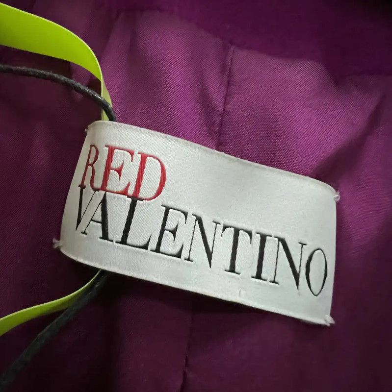 Valentino Valentino Pink Cotton Mid-Length Coat 0089 Size ONE SIZE - 4 Thumbnail
