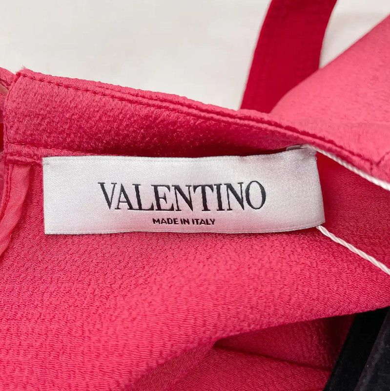 Valentino Valentino Pink Short Sleeve Summer T-Shirt 0089 Size M / US 6-8 / IT 42-44 - 5 Thumbnail