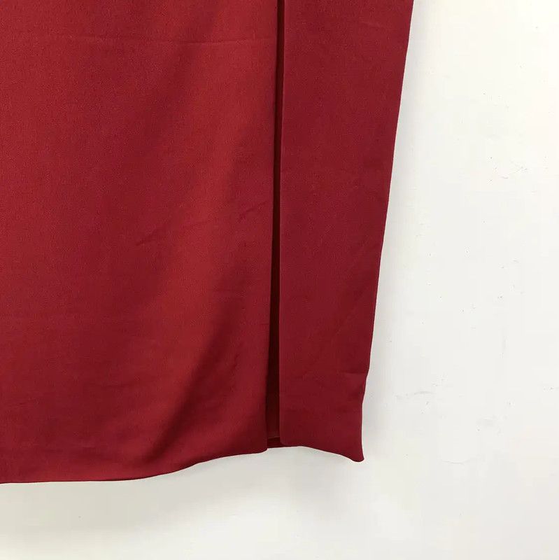 Valentino Valentino Women's Red Midi Skirt 0089 Size 27" / US 4 / IT 40 - 4 Thumbnail