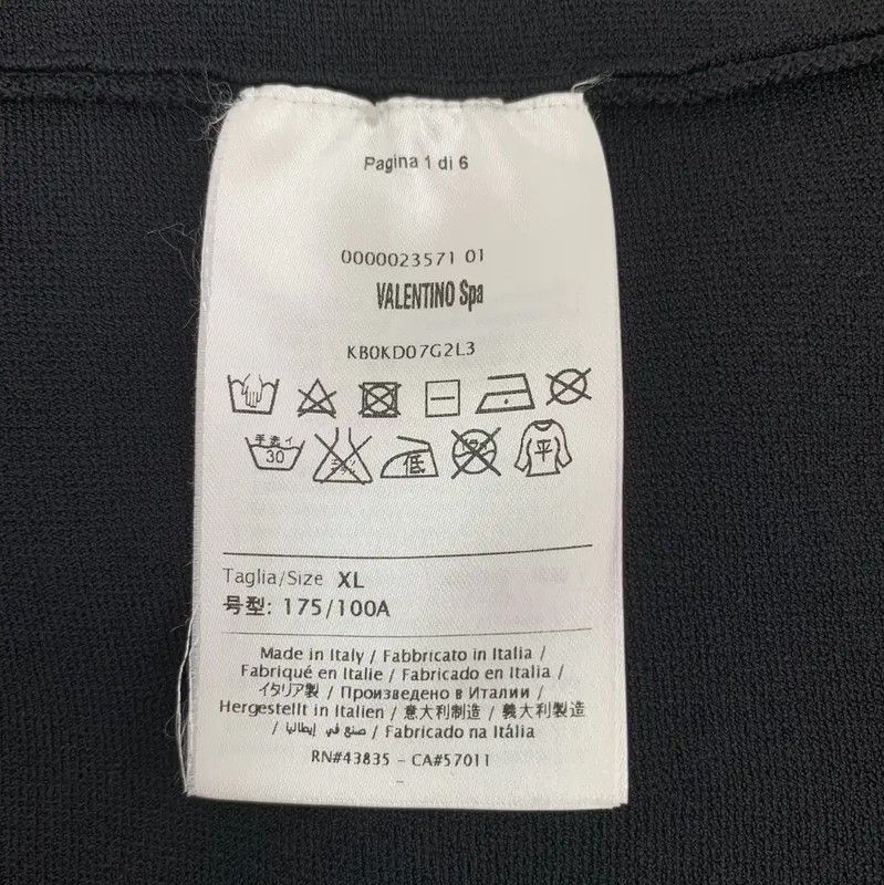 Valentino Valentino Women's Black Dress in XL Size 0089 Size XL / US 12-14 / IT 48-50 - 7 Thumbnail