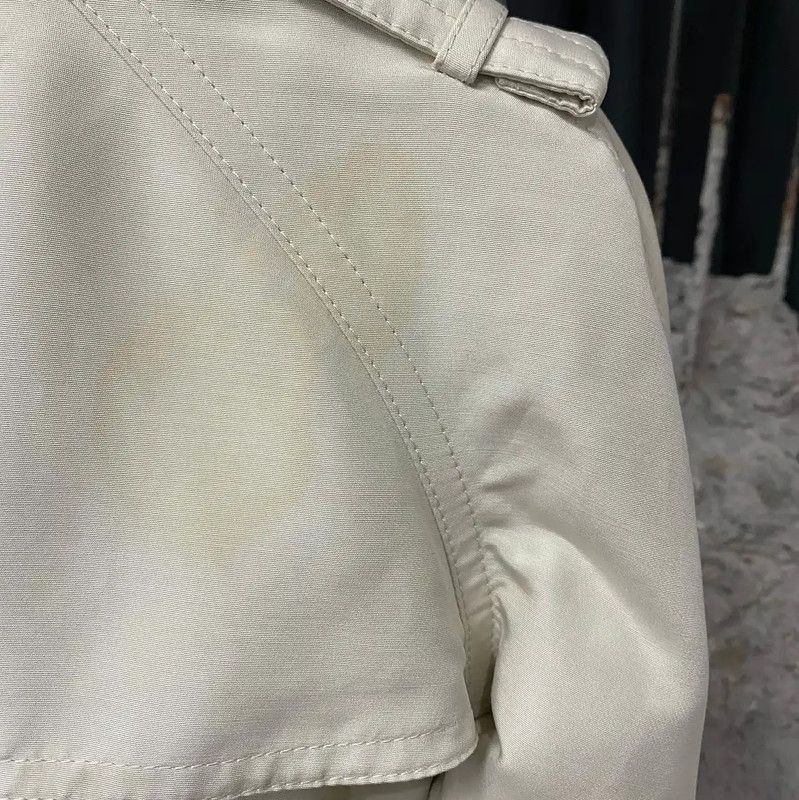 Valentino Valentino Cream Spring Autumn Women's Jacket 0089 Size ONE SIZE - 5 Thumbnail