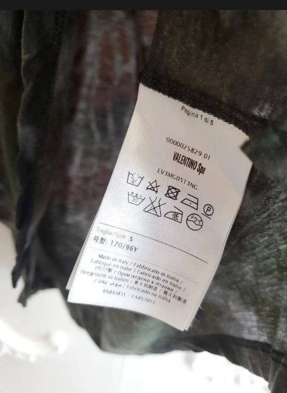Valentino Valentino Multicolor Cotton Summer T-Shirt 0089 Size S / US 4 / IT 40 - 3 Thumbnail