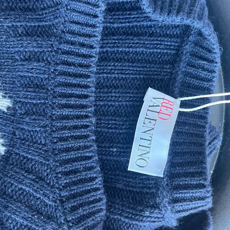 Valentino Valentino Black Wool Women's Cardigan 0089 Size S / US 4 / IT 40 - 4 Thumbnail